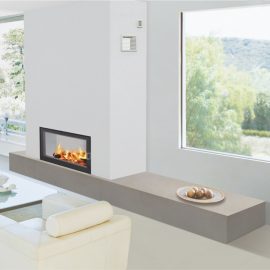 Cheminée sur-mesure Alti en pierre