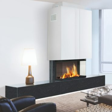 Cheminée sur-mesure Alti en pierre