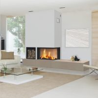 Cheminée sur-mesure Alti en pierre