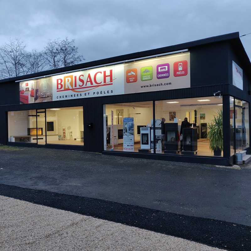 Brisach à Poitiers - Cheminées, poêles, foyers fermés et inserts