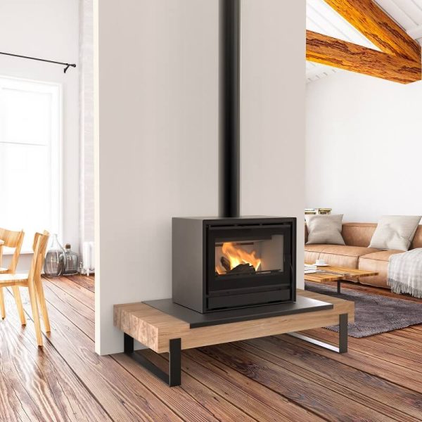 Poêle-Cheminée à bois Wooden Board Vario 70