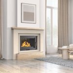 Cheminée contemporaine Lisy