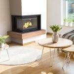 Cheminée Woodline avec foyer S67-2FL