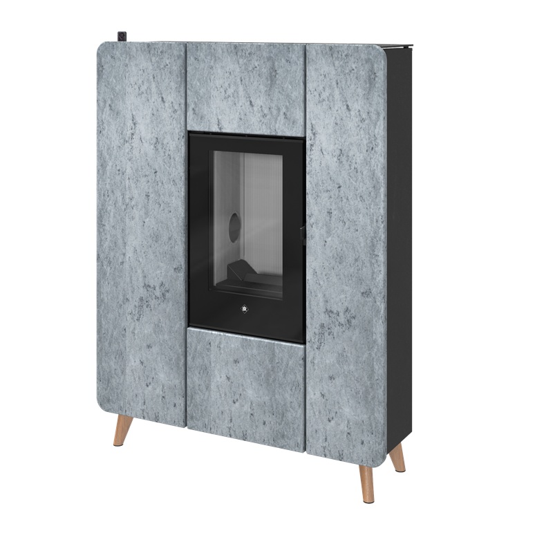 Poêle à Granulés AROSA EVO Serpentino avec pieds