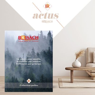 Page de couverture catalogue Poêles 2025